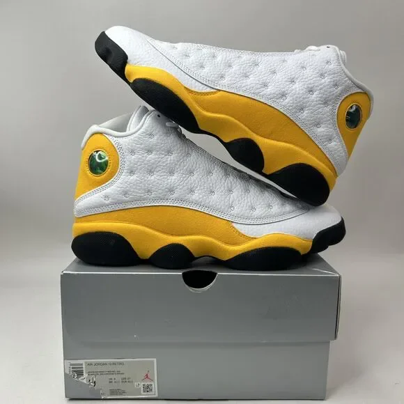 Nike Shoes Air Jordan 13 Retro “Del Sol/White Yellow” 2023 - Picture 1 of 5